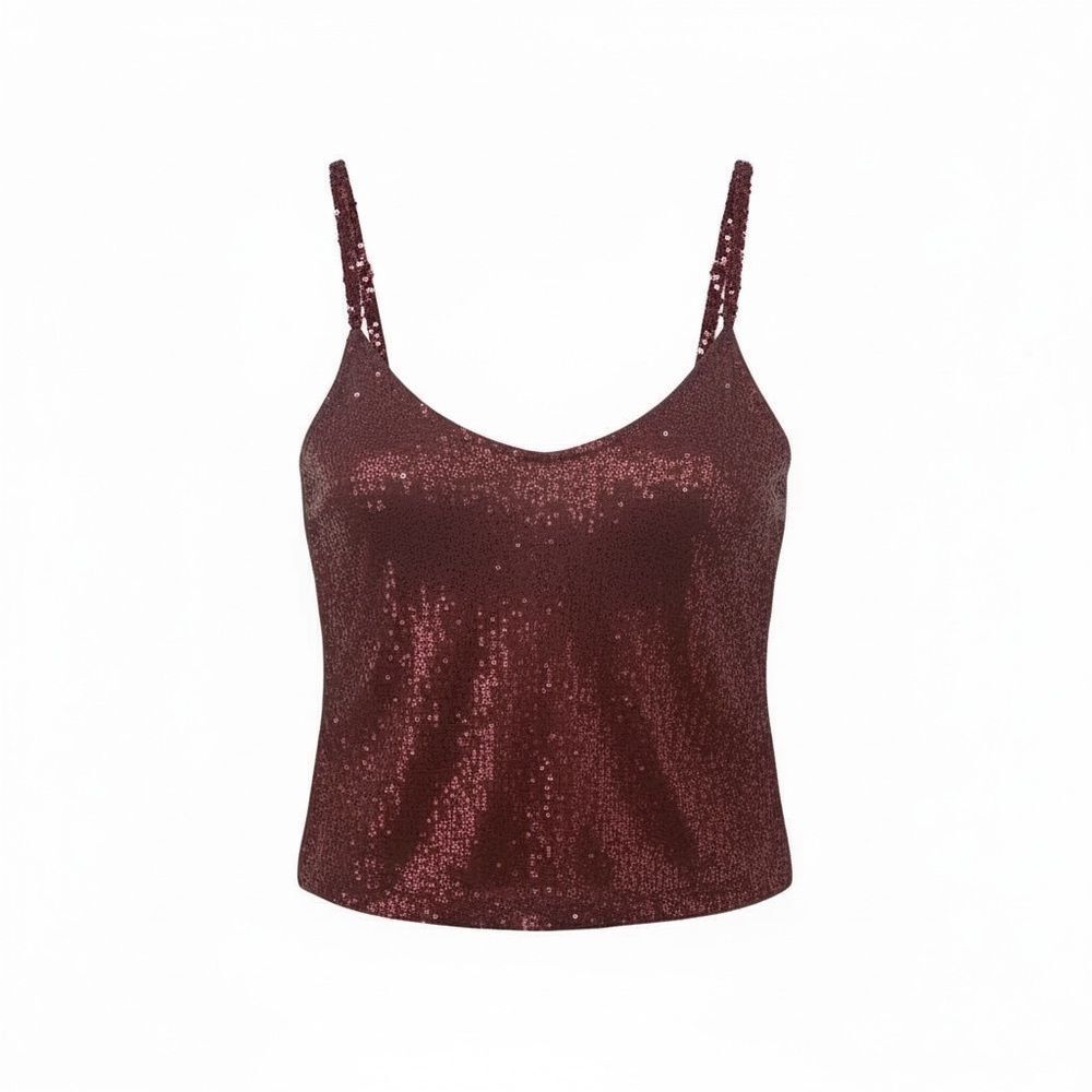 St. John Knits Sparkle Tank Top Size L